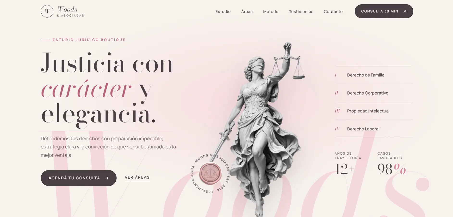 Plantilla Plantilla Abogadas 2 para Abogados