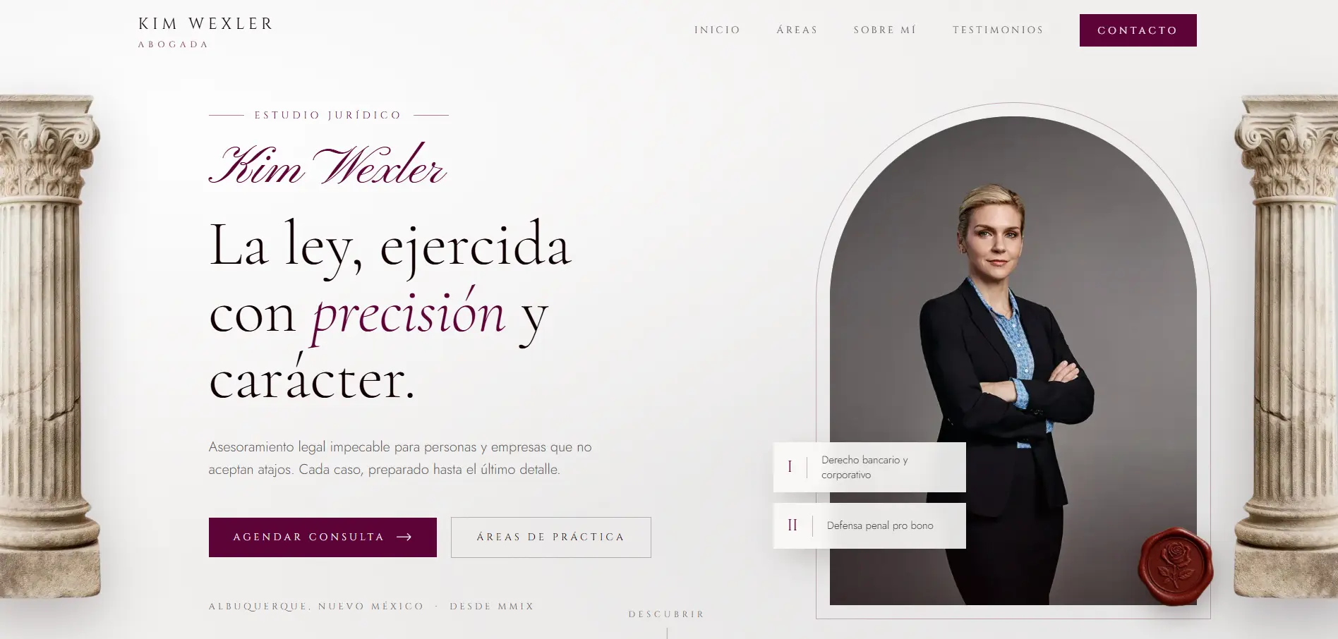 Plantilla Plantilla Abogadas 1 para Abogados